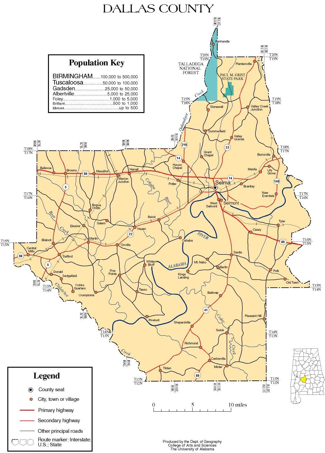 ನಕ್ಷೆ ಡಲ್ಲಾಸ್ ಕೌಂಟಿ